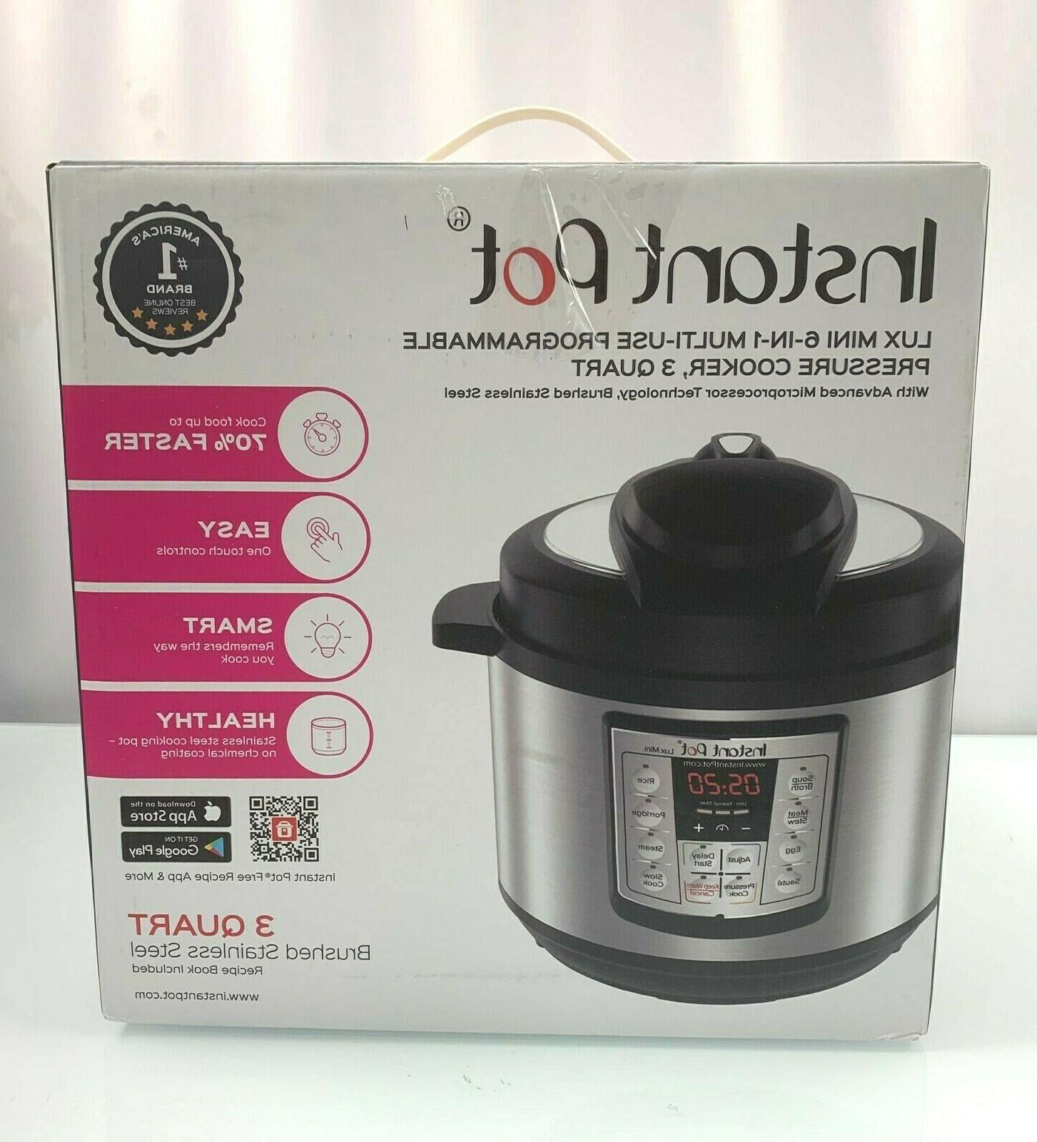 Instant Pot LUX Mini 3 Qt 6in1 Multi